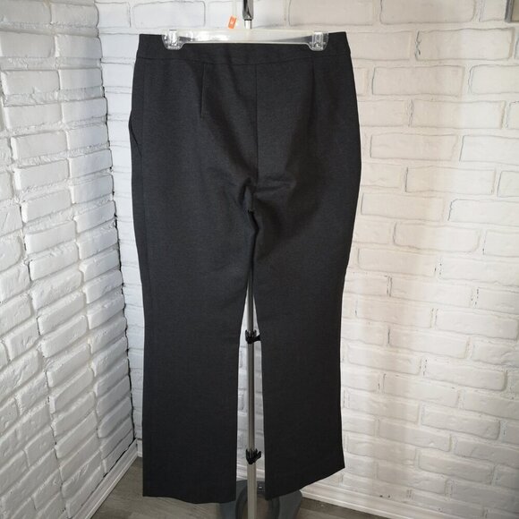 MaxMara Made in Italy Ladies Size 10 Dark Grey Straight Leg Dress Pants - Picture 2 of 11